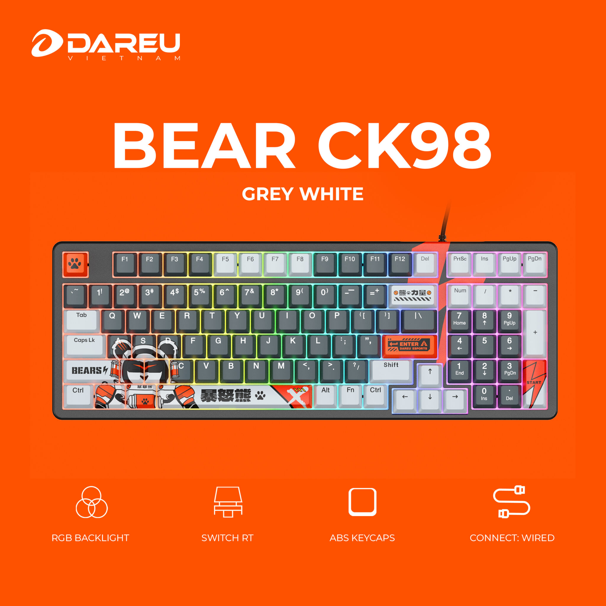B n ph m c dareu bear ck98 dareu vi t nam